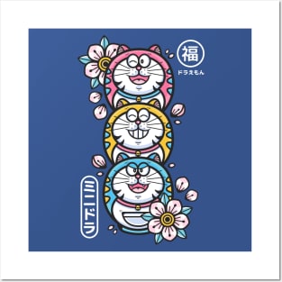 Daruma Totem Mini-Dora Posters and Art